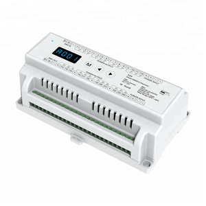 SKYDANCE D24 direccionable LED DMX512 RDM decodificador controlador de 24 canales tensión constante tira de LED 3A/CH carril Din - Product Image 2