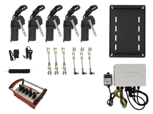 Venta directa de fábrica 5 Joysticks Sistema de control remoto inalámbrico personalizable para excavadoras y grúas - Product Image 5