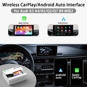 ワイヤレスApple CarplayマルチメディアビデオインターフェースAndroid Auto for Audi A3 A4 A5 Q2 Q7 B9 MIB2オートエレクトロニクスインターフェース - Product Image 6