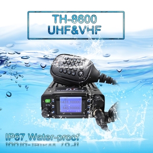 Tyt TH-8600 IP67 không thấm nước Dual Band VHF UHF Walkie Talkie 25 Wát đài phát thanh xe <span class=keywords><strong>ham</strong></span> di động - Product Image 4