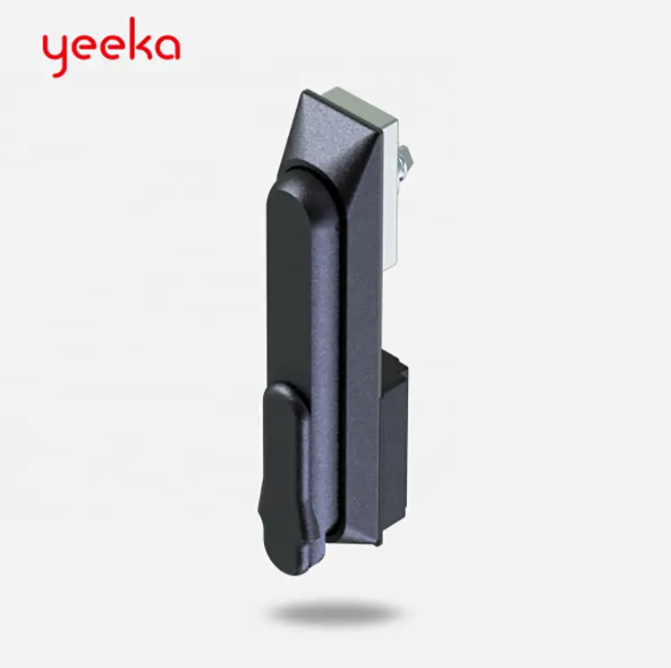 YEEKA Swinghandle PA Cuerpo negro Candado a pedido con llave YK333 Caja eléctrica industrial Manija oscilante