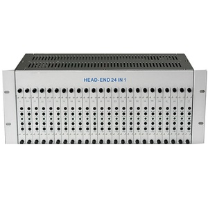 3U 24 en 1 IP a analógico Agile RF CATV Modulador NTSC Salida de RF analógica no adyacente - Product Image 1