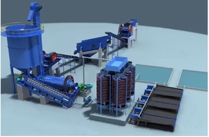 Macchina per la classificazione del minerale di rame oro di grande capacità per la classificazione a spirale delle attrezzature per l'estrazione dell'oro - Product Image 5