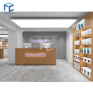 USA LOCAL Simple Small Cell Phone Accessory Stores Interior Design Customized Shop <strong>Counter</strong> <strong>Table</strong> Design to <strong>Display</strong> Mobile Phone - Product Image 3