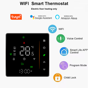 3A/16A <strong>NTC</strong>/<strong>Modbus</strong> <strong>Temperature</strong> <strong>Control</strong> Touch Screen Digital Room Smart Thermostat Wireless Wifi for Floor Heating