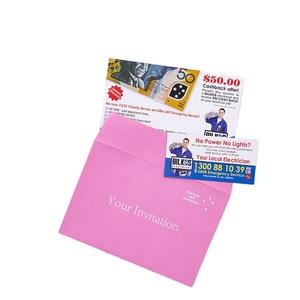 Custom Advertisement Fridge Magnet Business Card With DL Mailer <strong>Flyer</strong> - Product Image 1