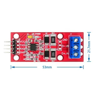 Módulo MCU TTL a RS485 485 a puerto serie Hardware de conmutación de nivel UART Flujo de control automático - Product Image 3