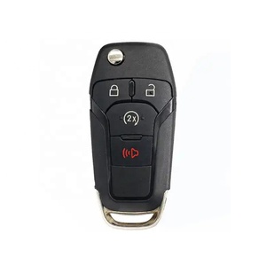F150 F250 F350 F450 F550 4 Buttons Remote <strong>Key</strong> Fob Case for Flip Replacement Shell FCCID N5F-A08TDA - Product Image 1