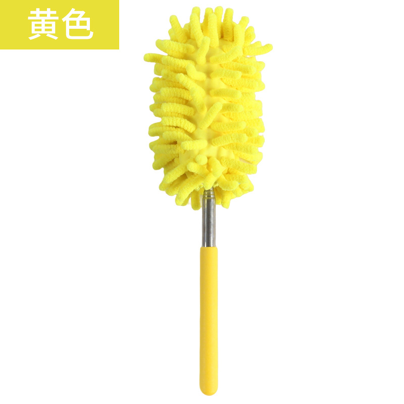 Yellow Retractable Chenille Dust Duster