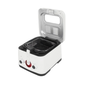 OEM ODM düşük adet fabrika fiyat CE GS ROHS CB CB 2.5L plastik sabit veya ayrılabilir anında elektrik fritöz