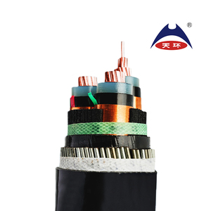 YJV32 3.6/6 KV 400mm 500mm 630mm Xlpe Isolado SWA Pvc Jacket Power Cabo Elétrico para Rede de Distribuição Urbana