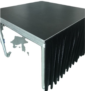 Black Color Velvet <strong>Stage</strong> Skirt