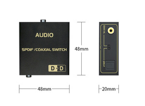 <strong>Optical</strong> Fiber Coaxial Audio Conversion TV External <strong>Digital</strong> Audio Decoder Type c to 3.5mm Jack Audio Converter - Product Image 3