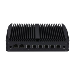 Qotom Q30900UE Industrial Mini PC - Intel 8th/10th Gen CPU, 6x2,5G LAN, 2x SFP +, HDMI/DP/USB 3,0/M.2 - Product Image 1
