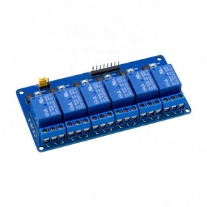 Módulo de relé de 6 canales con acoplamiento de luz, optoacoplador de aislamiento para Ardui Raspberry Pi, 5V - Product Image 1