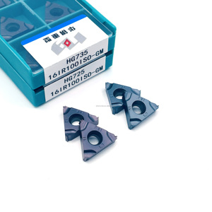 Резьбовая вставка CNC с внутренним лезвием 16ER14NPT 16IR, 2,0 ISO покрытие, настраиваемая поддержка OEM - Product Image 1