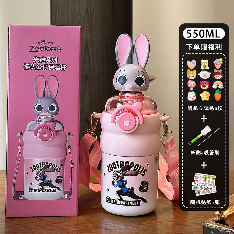 จูดี้ พิงค์ สติกเกอร์ 3D อุปกรณ์ทำความสะอาด สติกเกอร์ลายการ์ตูน