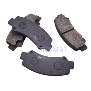 フロントブレーキパッドBMW Volkswagen Toyota Runx Ssangyong Honda用低金属セラミックセミメタリックディスク付き - Product Image 3
