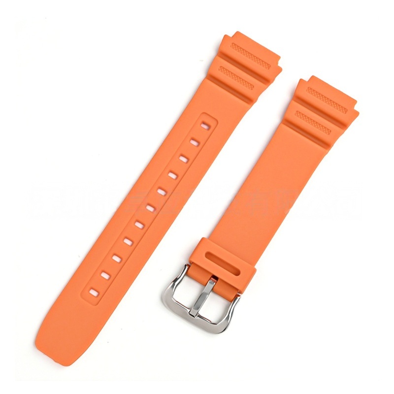 boucle orange-argent