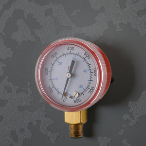 Conjunto de AVAC para Teste Manômetros Tubo Bourdon Montagem Inferior Medidores De Vácuo para Refrigeração HVAC para Manifold de Teste - Product Image 4