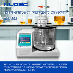 Nuosc NC279 High-Precision Automatic Kinematic Viscometer <strong>4</strong>-Sample for <strong>Test</strong> Insulating Oil Compatibility GB/T265-88 ASTM D445 22 - Product Image 2
