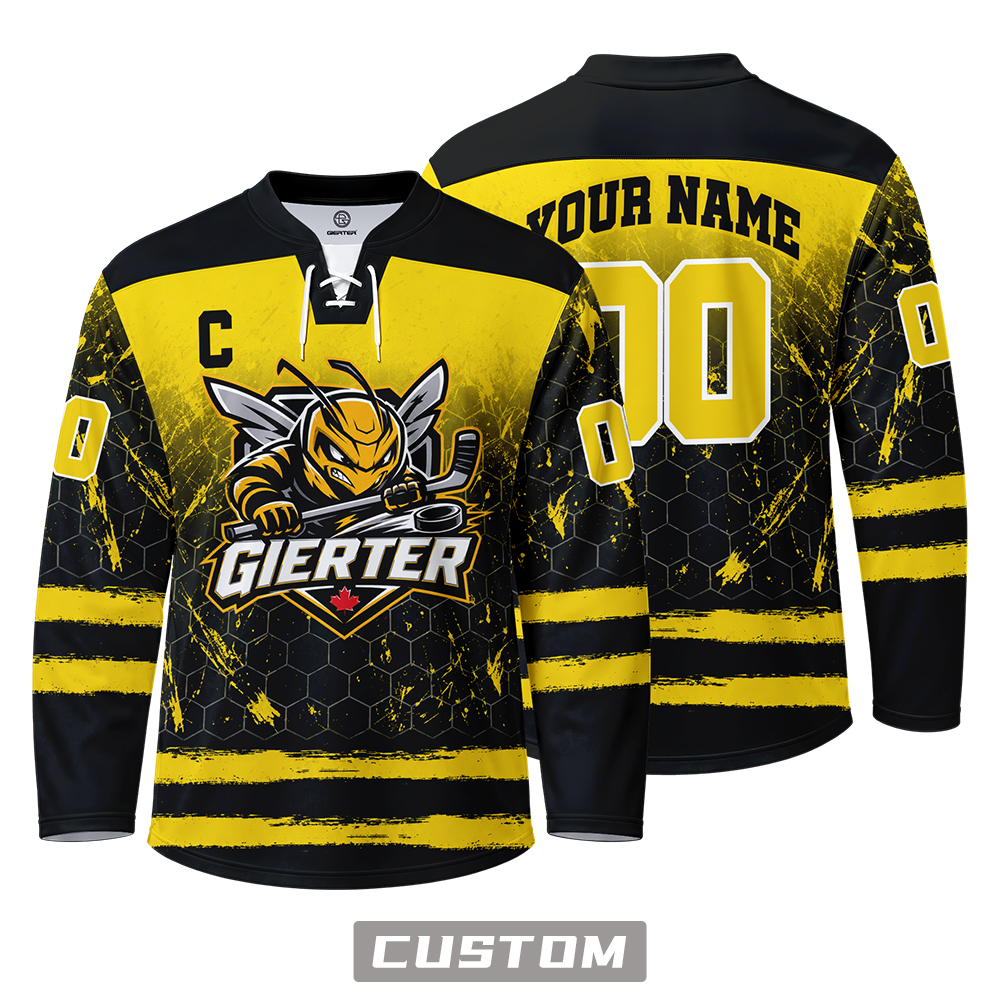 #8 - Amarillo y Negro - Diseño Gratuito