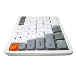 Nueva versión 75% Super Slim Mini para Bluetooth 2,4G Modo dual Ergonómico Split Scissor Switch Keyboard