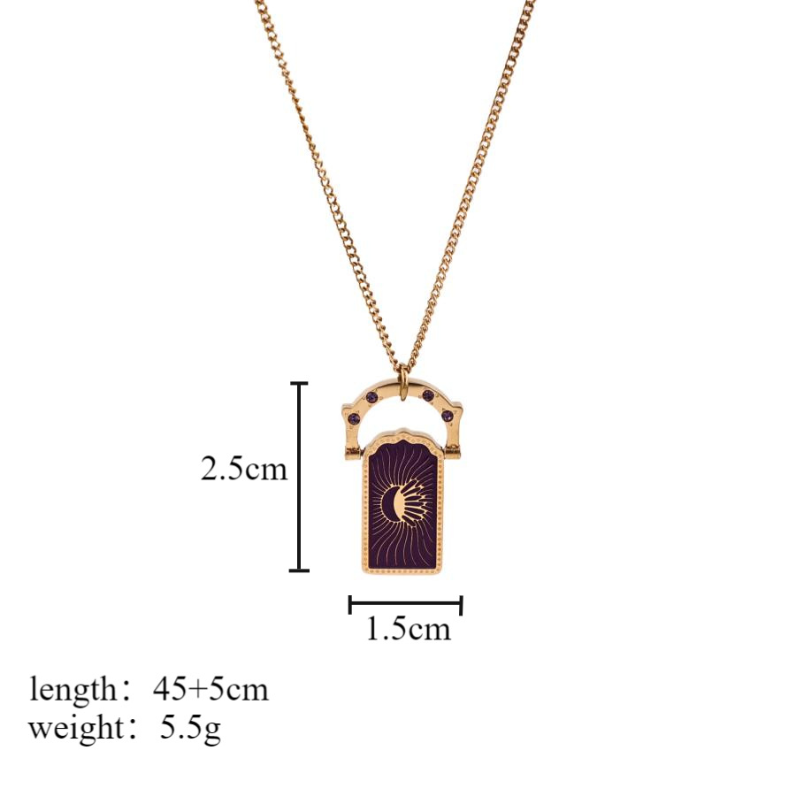 Purple miracle-necklace