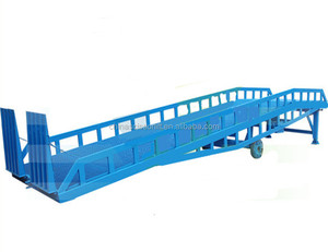 Mobile Dock Leveler Warehouse Truck <strong>Loading</strong> <strong>Unloading</strong> Bay Container Lift Ramps Working <strong>Platform</strong> With Ce Certificate - Product Image 1