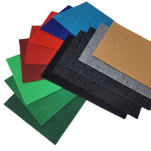 Naald Punch Polyester Outdoor Vilt Blauw En Wit Streep Tapijt <span class=keywords><strong>Foam</strong></span> Latex Backing Voor Evenementen Oosterse Tapijt Traptreden - Product Image 4