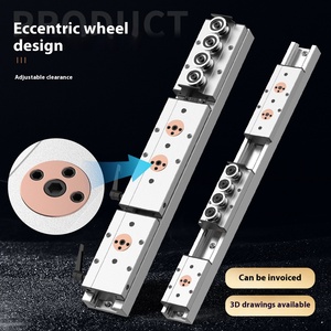 Acero de alta precisión SGR SGB Guía lineal de doble eje Cojinete de núcleo de nueva condición Riel deslizante incorporado para núcleo de bloque de carpintería - Product Image 4