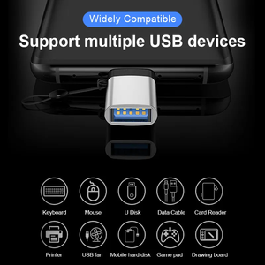 PSDA 3D OEMUSBCアダプタータイプC-USB3.0アダプターType-CアダプターOTGケーブルforMacbook pro Air Samsung S10 S9 USB OTG - Product Image 5