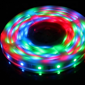 แถบไฟ Led RGB 12V 5050 WS2812 WS2812b,แถบไฟ LED สี RGB แอดเดรสแบบดิจิตอล SK6812พิกเซลเปลี่ยนสีได้ - Product Image 1