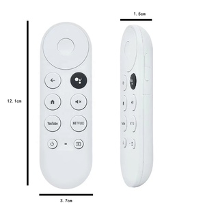 OEM ODM fabbrica a buon mercato telecomando di ricambio voce TV 4K neve telecomando G9N9N Chromecast codice fisso voce ABS antiurto - Product Image 3
