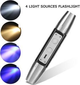 Multi funzione UV torcia 2 in1 4 in1 6 in1 ispezione giada UV luce LED torcia per la pietra della gemma rilevatore di torcia - Product Image 5
