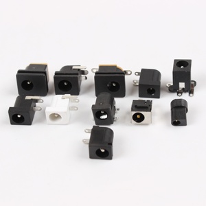 DC12V 2A DC30V 5521 PCB แจ็คไฟผ่านรู DC-005 2.0mm 5.5x2.0mm ตัวเมียซ็อกเก็ตตัวเมีย DC005สีดำ5.5*2.0/2.1mm สำหรับอะแดปเตอร์ไฟฟ้า - Product Image 3