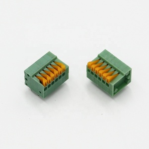Pcb <strong>Spring</strong> Type Screwless <strong>Terminal</strong> <strong>Blocks</strong> ZB141V 141R 2.54mm - Product Image 1