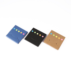 促销可折叠设计5色25张便签垫可爱方形记事本礼品 - Product Image 4