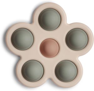SOFT FLOWER PRESS <strong>TOY</strong>, Encourages Sensory Exploration and the Development of Fine Motor Skills - Product Image 2