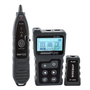 LCD arka işık kablo süreklilik test cihazı POE Tester ağ kablosu test cihazı ile NF-8209 STP UTP tel Tracker - Product Image 1