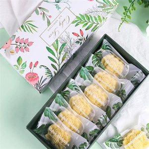 Benzersiz tasarım özel çerez pasta ambalaj kağıdı hediye Boite kutusu geri dönüşümlü bisküvi ambalaj kutuları - Product Image 3