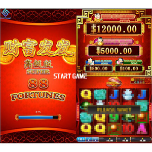 الأكثر مبيعًا برنامج ألعاب عمودي بلوح معدني 88 ثروتيس Duofuduocai مع ضمان لمدة سنة لآلة ألعاب انتهازي العملات المعدنية - Product Image 2