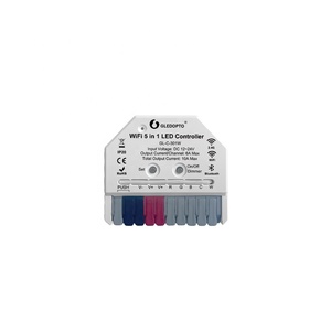 2024 GL-C-301W Ultra Mini WiFi 5 IN 1 LEDコントローラープッシュスイッチDC12-24V 5モードスイッチ小さくて繊細