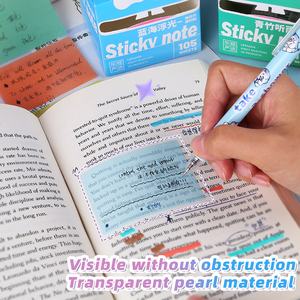 促销立方体彩色防水记事本套装后拉出样式定制艺术便签 - Product Image 5