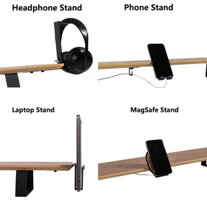SAMDI Premium Monitorst änder Holz schreibtisch regal Verstellbare ausziehbare Mehrzweck möbel für Computer tische der Schule im Wohnzimmer - Product Image 4