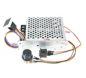 Display digitale 0 ~ 100% regolabile DC 10-50V 40A PWM 12V 24V 48V 2000W MAX 60A regolatore di velocità del motore cc reversibile - Product Image 1