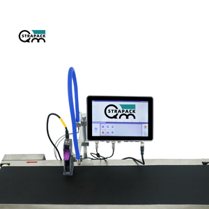 QMSTRPACK Fließband druckmaschine Datum Chargen nummer Automatische Barcode-Inkjet-Codier maschine Internet verbinden - Product Image 1