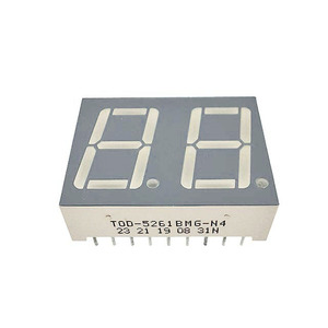 Vendita calda Ultra verde 2 cifre 7 segmento Display a LED Display a LED Digital 0.56 pollici Display a doppia cifra LED - Product Image 1