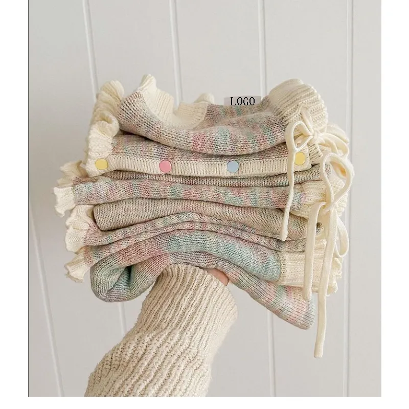 Cobertor de tricô de textura de algodão para recém-nascidos, cobertor de venda quente em 2024, bom preço.