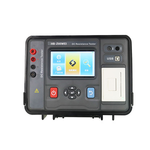 ZWS3072 DC resistenza veloce Tester funzione avvolgimento bobina cavi trasformatore portatile resistenza DC Tester